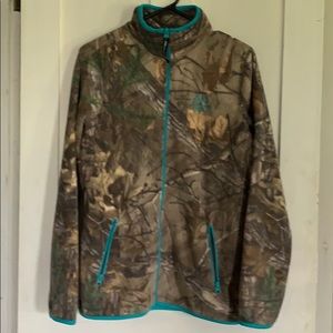 Real tree light-weight fleece jacket